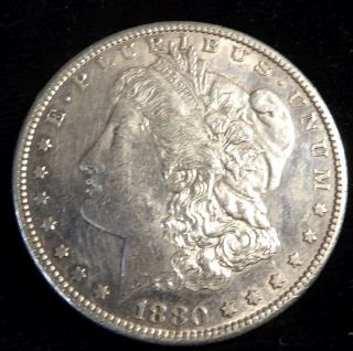 1880s MORGAN SILVER DOLLAR 1880s Morgan Silver Dollar. Starting Bid $30. Auction Estimate $30 - $100.