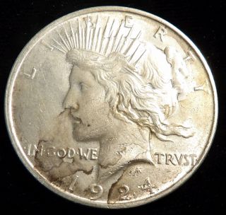 1924p PEACE SILVER DOLLAR 1924p Peace Silver Dollar. Starting Bid $30. Auction Estimate $30 - $100.