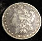 1880p MORGAN SILVER DOLLAR 1880p Morgan Silver Dollar. Starting Bid $30. Auction Estimate $30 - $100.